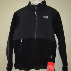 North Face Denali Jacket (Black) (Youth XL)